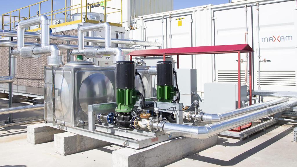 Planta de amoniaco verde de Maxam en Burgos.