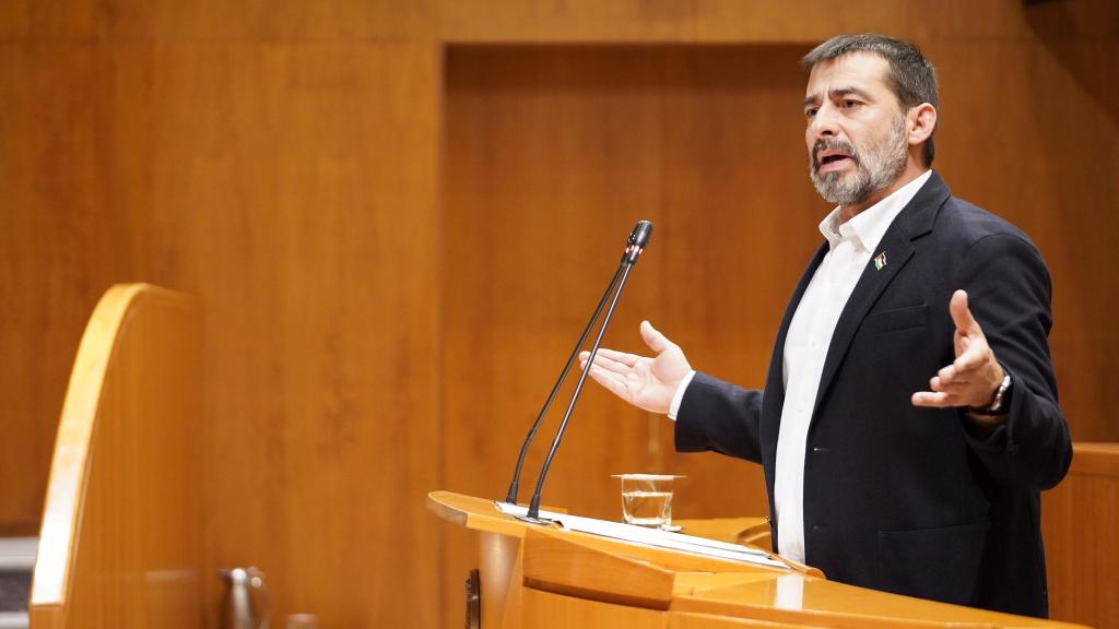 Álvaro Sanz, de IU, en el Debate sobre el Estado de la Comunidad