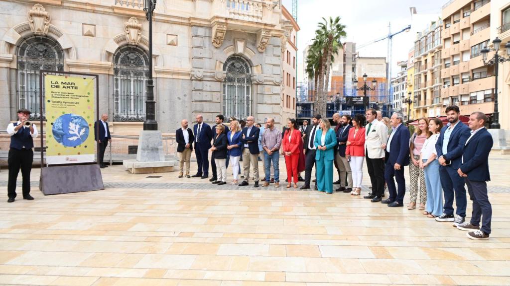 Uno de los momentos del acto de promoción turística que se ha celebrado en Cartagena.