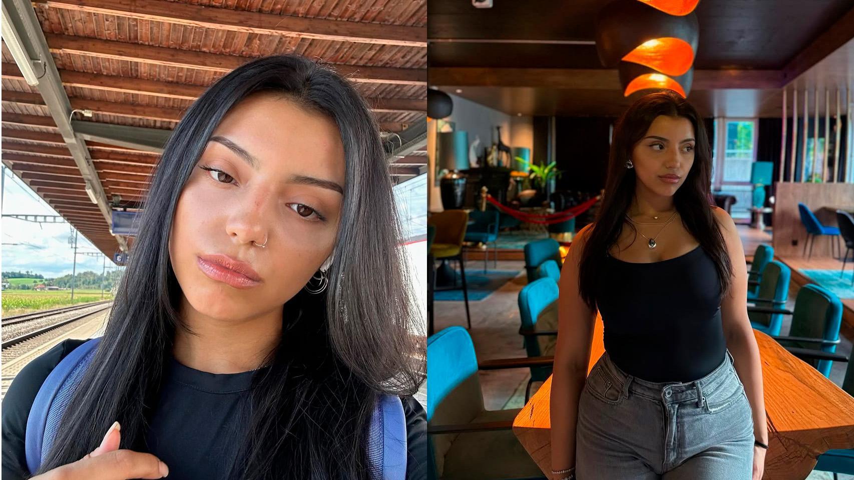 Daniela (@daanielaks), madrileña de 20 años en Suiza.