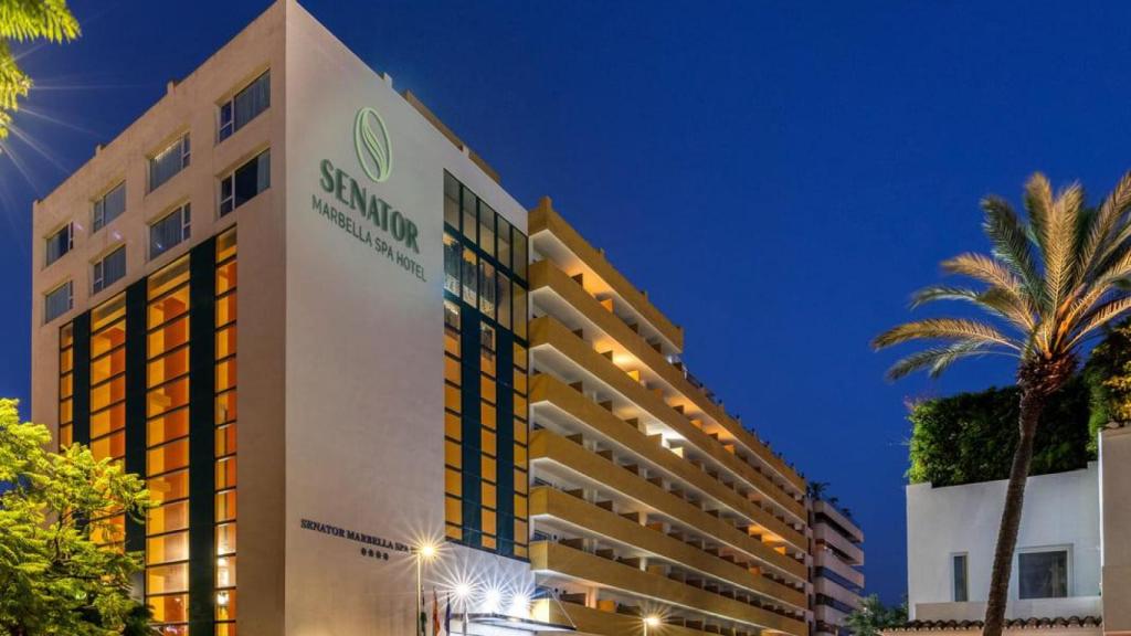 Exterior del hotel Senator de Marbella.