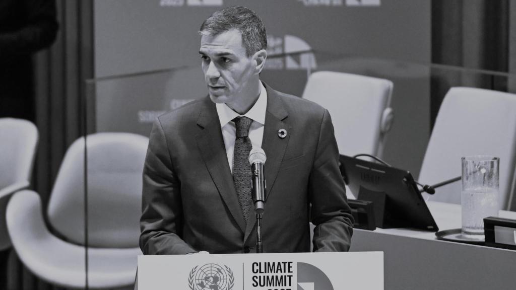 Pedro Sánchez, este miércoles en Nueva York.