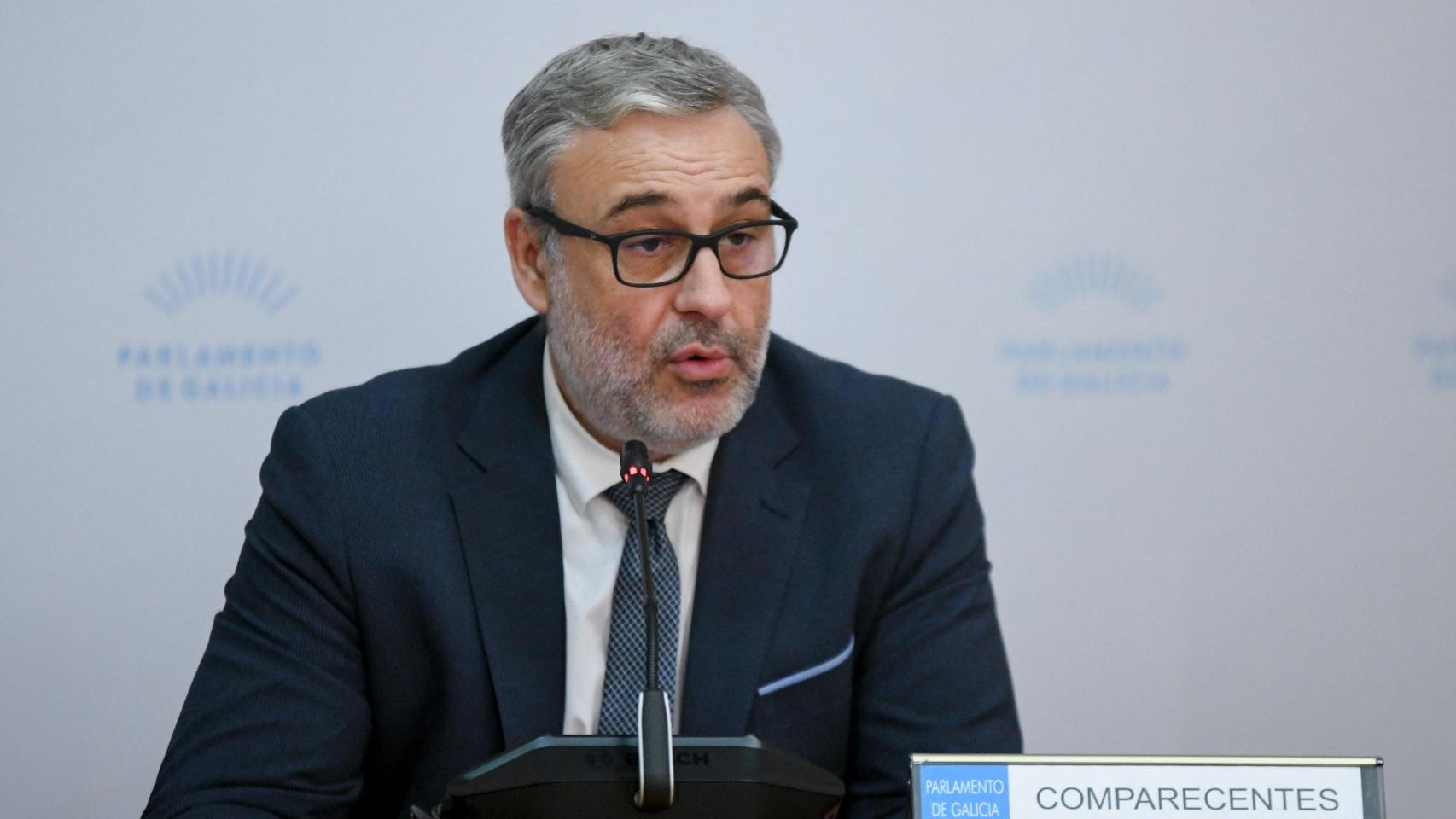 El gerente del Servicio Gallego de Salud, José Ramón Parada.