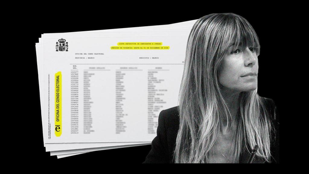 ¿Es usted uno de los 2.846 madrileños de los que saldrá el jurado que pueda juzgar a Begoña Gómez? Consulte la lista