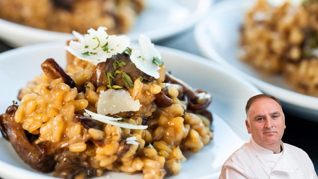 El chef José Andrés en un montaje de El Español