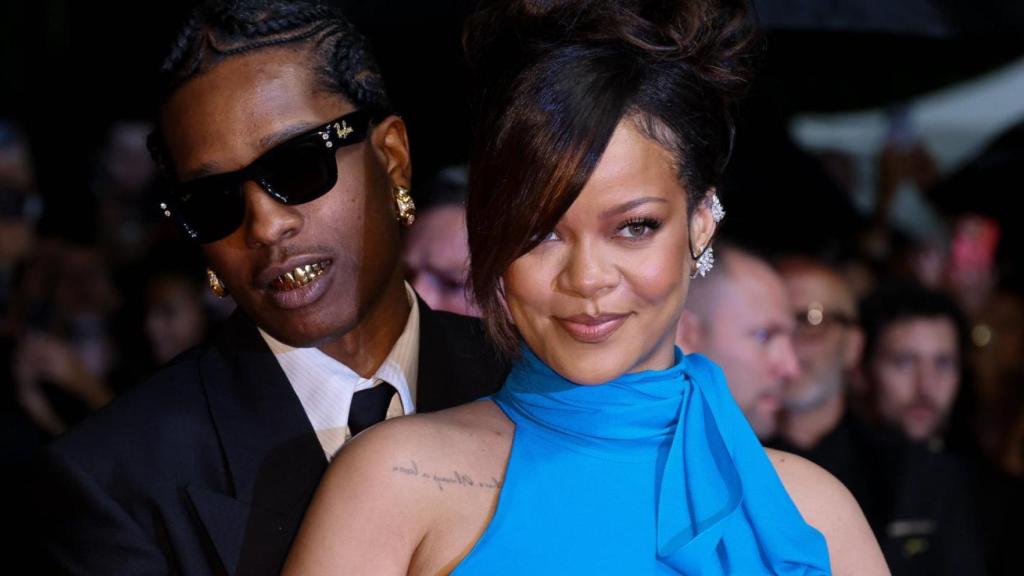 Rihanna y ASAP Rocky, en el Festival de cine de Cannes.