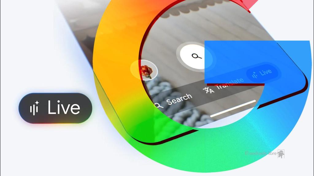 Fotomontaje inspirado en Search Live