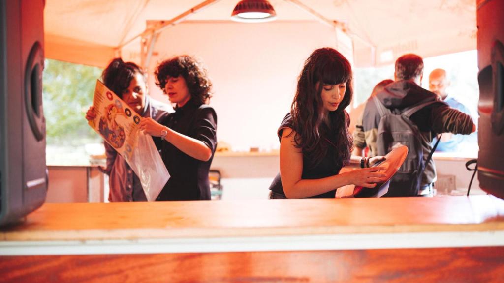 Pídechas o corpo en una sesión de la Psicotroita