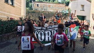 Una imagen de uno de los campamentos de Euskal Udalekuak.