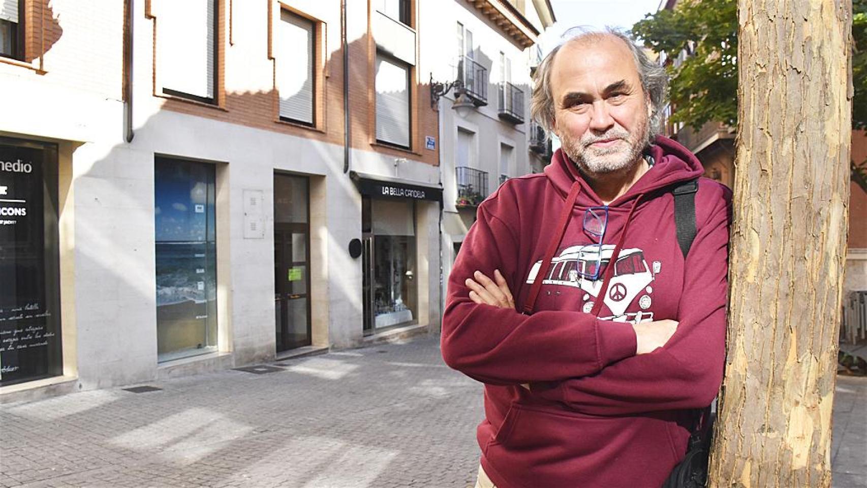 Arturo Dueñas atiende a EL ESPAÑOL de Castilla y León