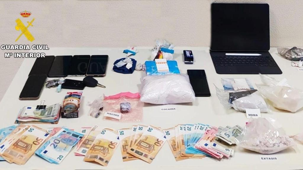 Desarticulado un importante punto de venta de drogas en la provincia de A Coruña