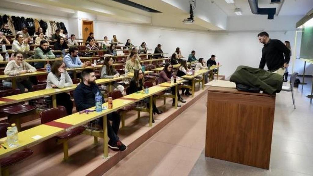 Celebración de otra prueba de oposiciones en Valladolid