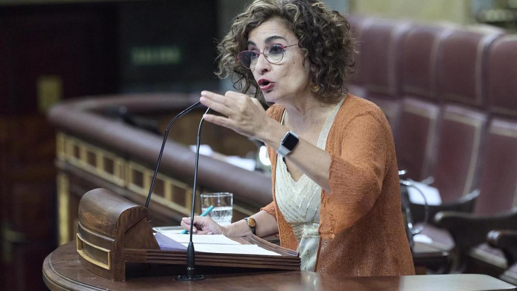 La vicepresidenta primera y ministra de Hacienda, María Jesús Montero