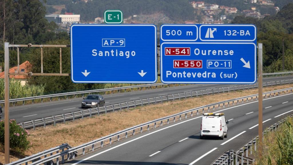 Una carretera gallega