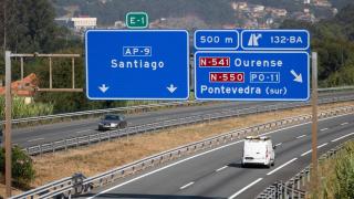 Una carretera gallega