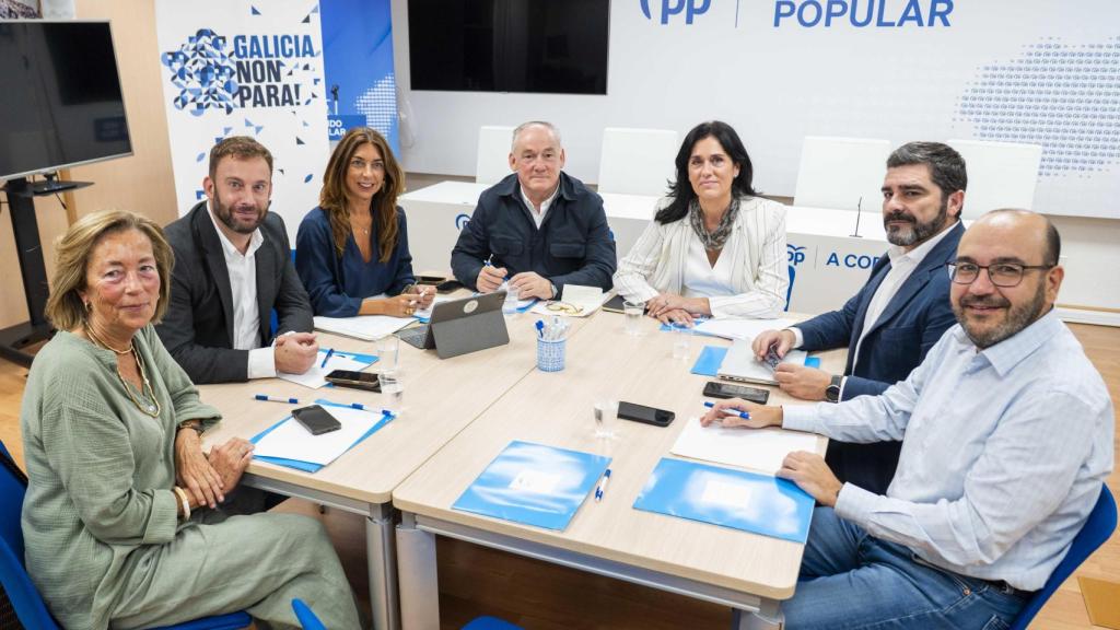 Reunión del PP de A Coruña este viernes.