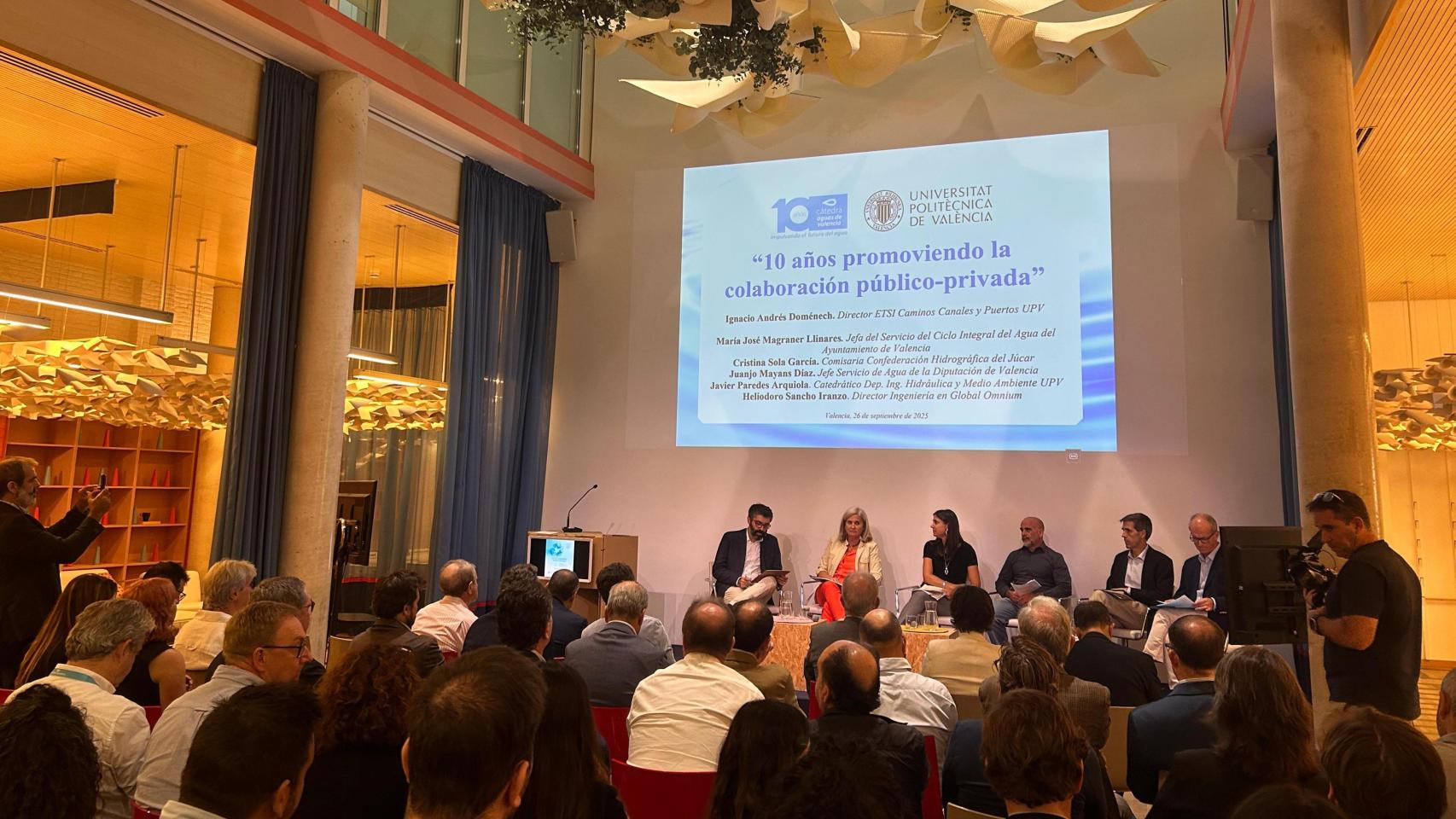 Décimo aniversario de la Cátedra Aguas de Valencia. EE