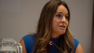 La comisionada del Gobierno para la reconstrucción tras la dana, Zulima Pérez. Jorge Gil / EP