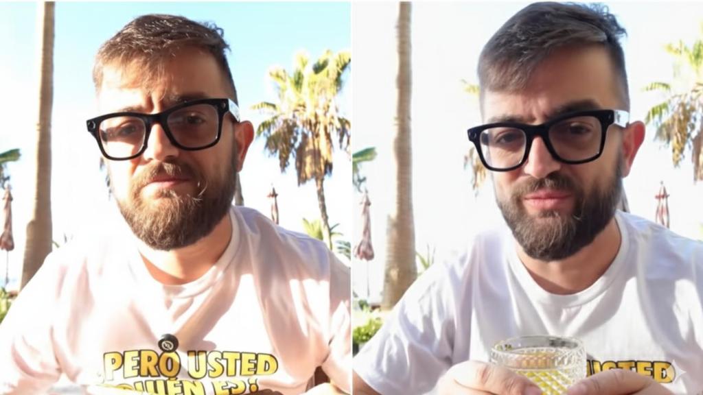 Cocituber (Alfonso Ortega) en su vídeo de TikTok.