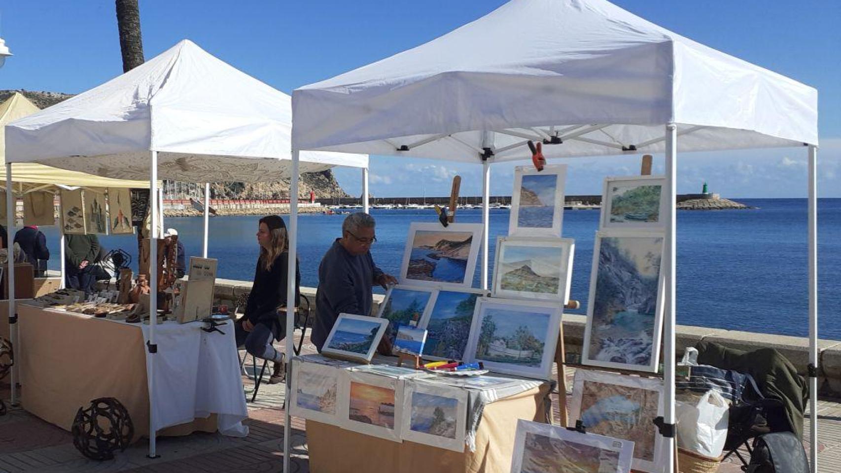 Feria arte y artesanía Jávea
