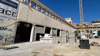Los trabajos de la primera fase e las antiguas naves de Giesa.