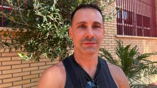 Igor, alumno de la Escuela Oficial de Idiomas de Torrevieja.