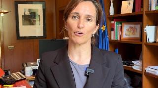 La ministra de Sanidad, Mónica García.