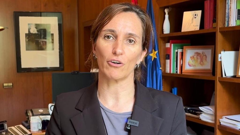 La ministra de Sanidad, Mónica García.