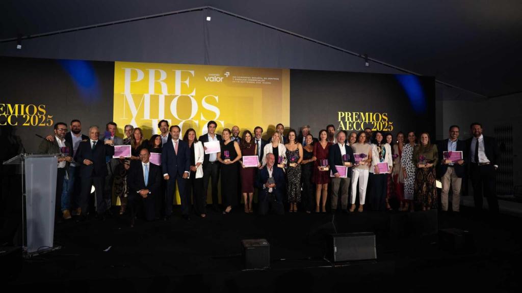 Ganadores de los Premios AECC.