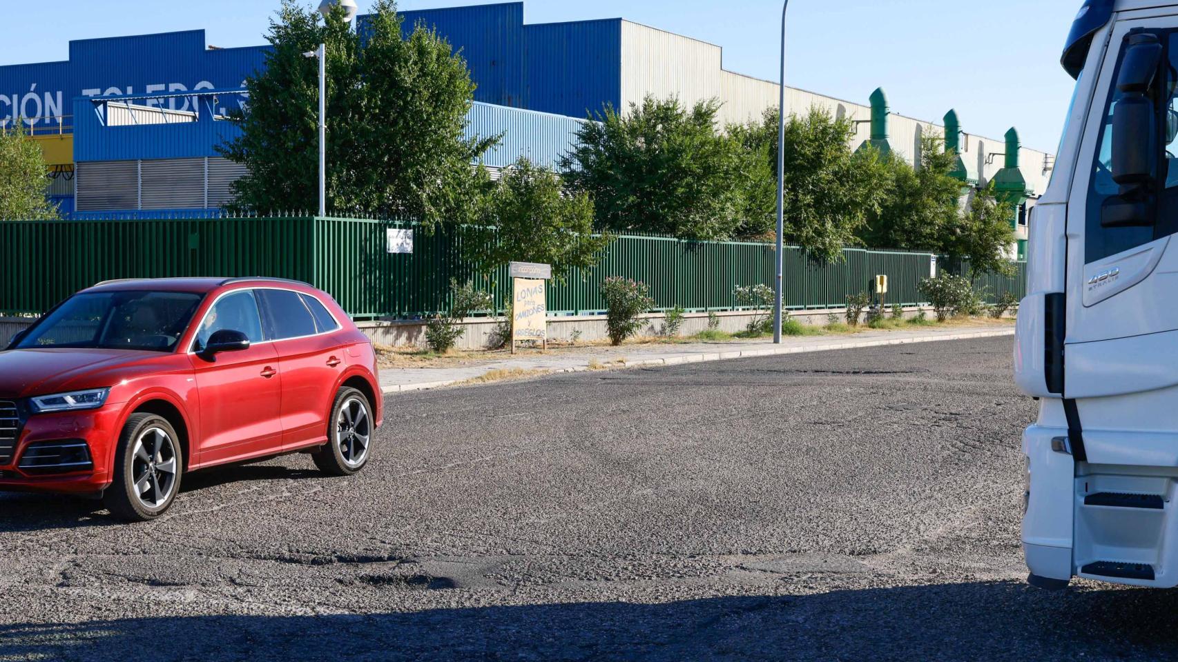 La calle Ventalomar es una de las que soporta más tráfico pesado.