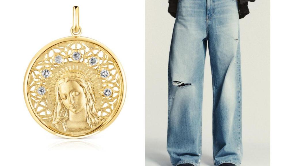 El pantalón y la medalla que ha lucido Tamara Falcó.