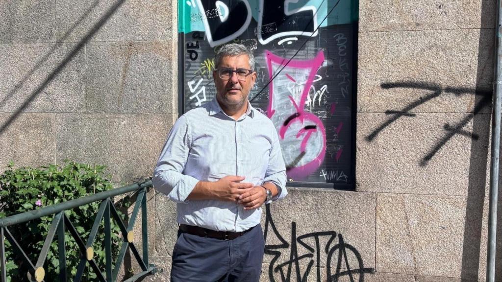 El portavoz del PP de Vigo, Miguel Martín.