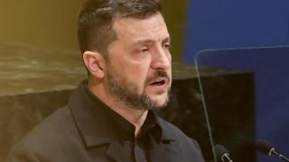 El presidente de Ucrania, Volodímir Zelenski.