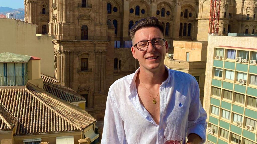 David, en su Málaga.