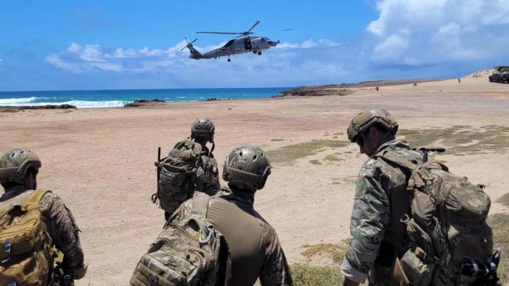 Efectivos de la Fuerza de Guerra Naval Especial de España