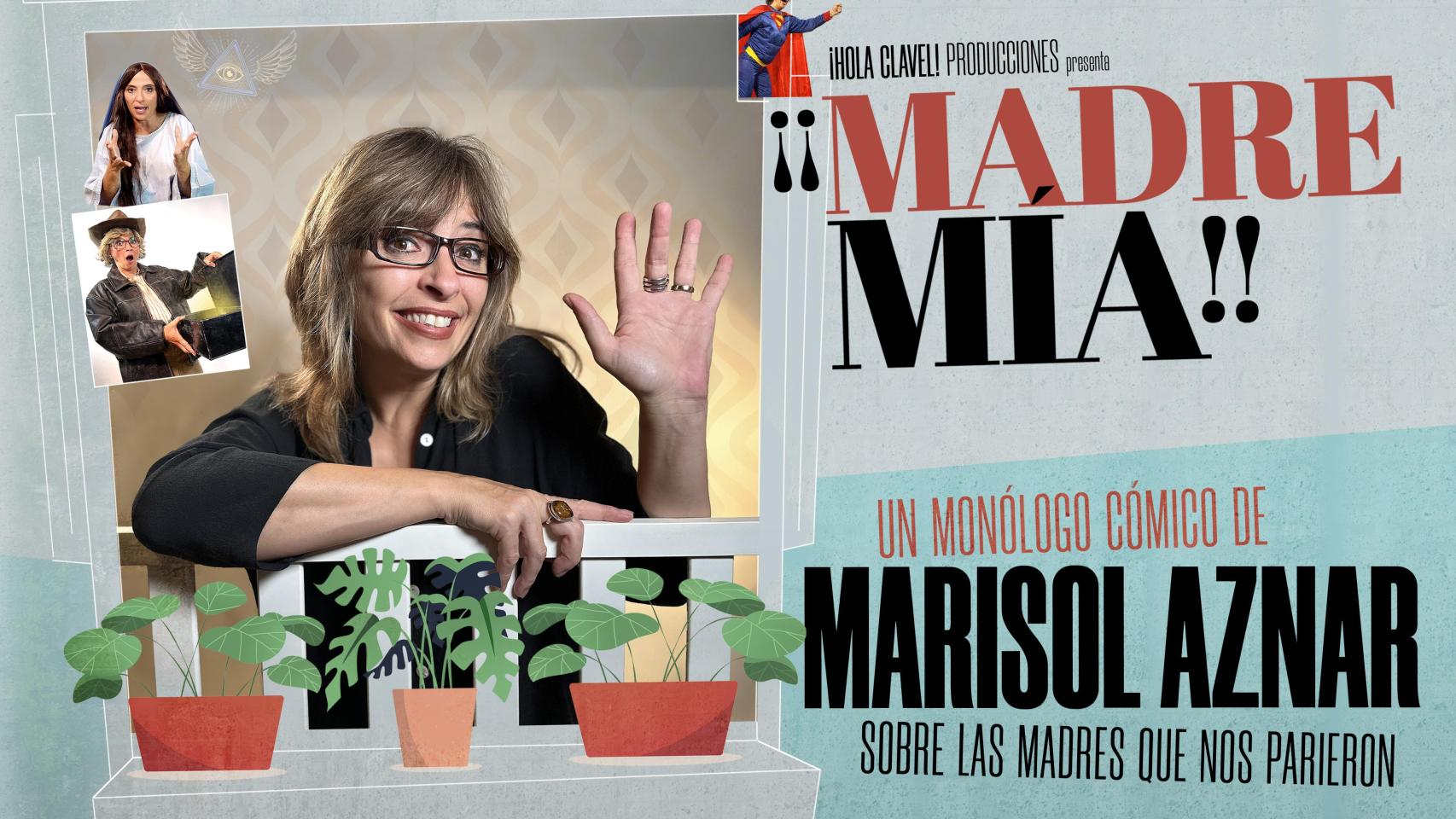 Cartel del monólogo 'Madre mía'