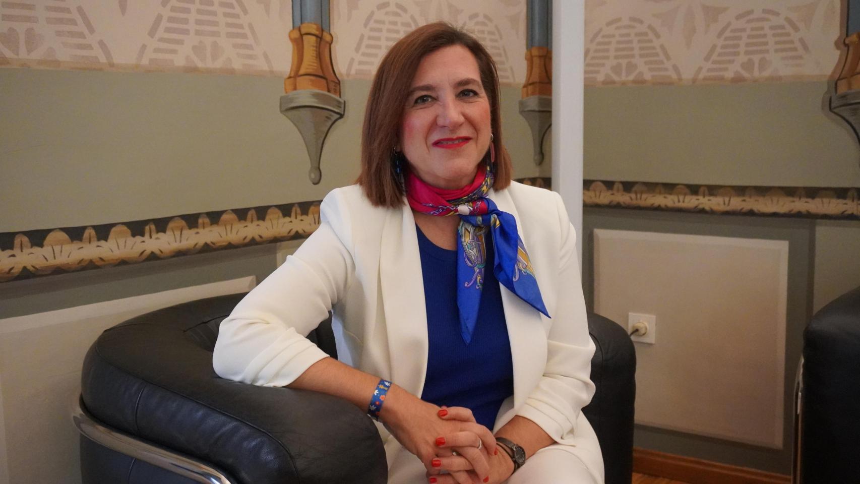 Sara Fernández, concejala de Cultura en el Ayuntamiento de Zaragoza.