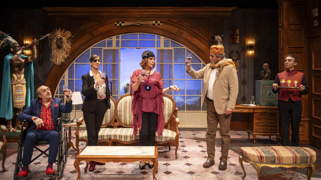 Una de las escenas de la obra 'Remátame otra vez'