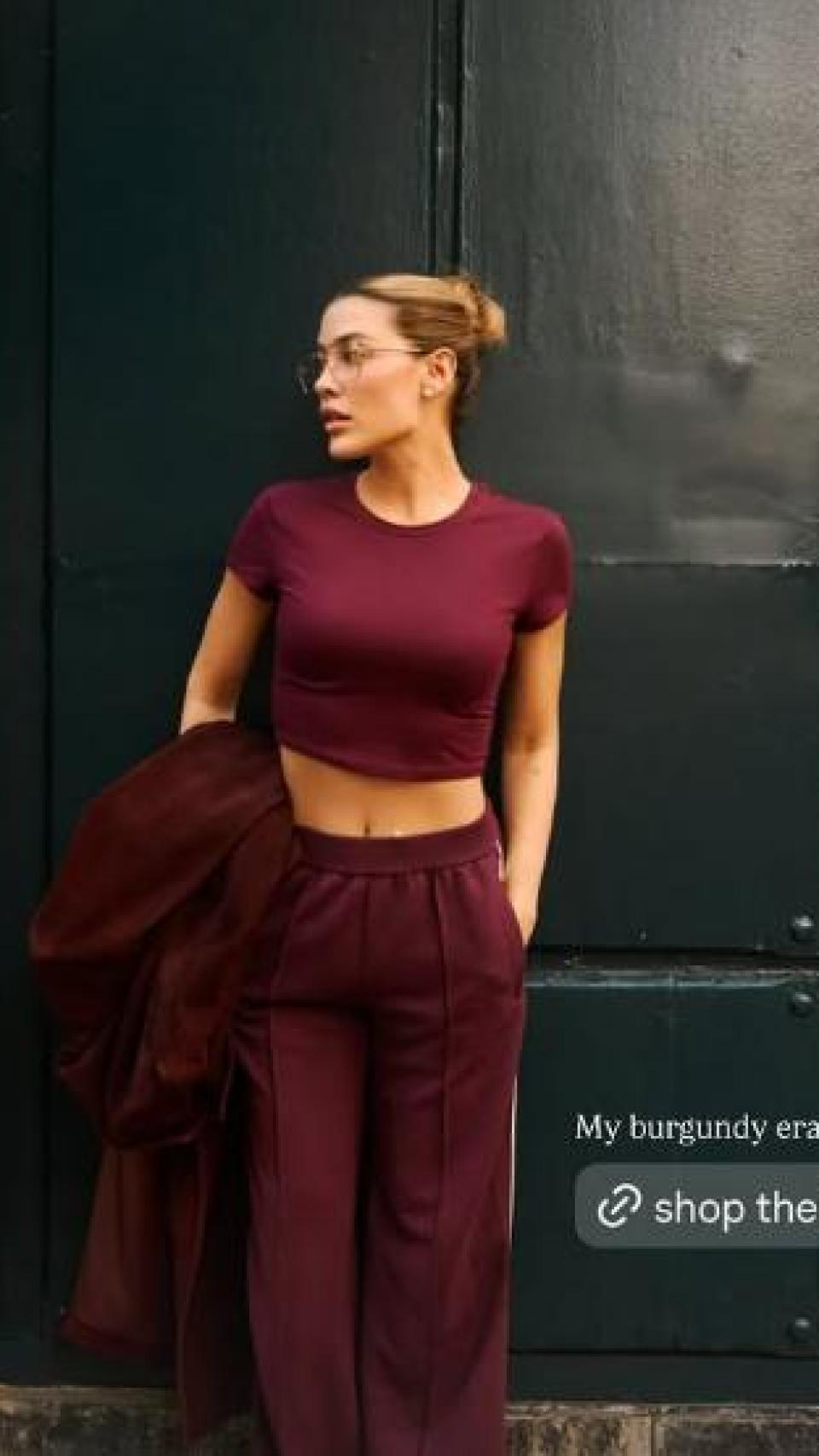 Michelle Salas, en un 'story' de Instagram.