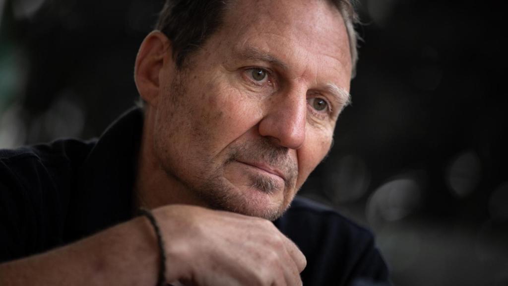 Lesaec, en un momento de la entrevista. Biel Aliño