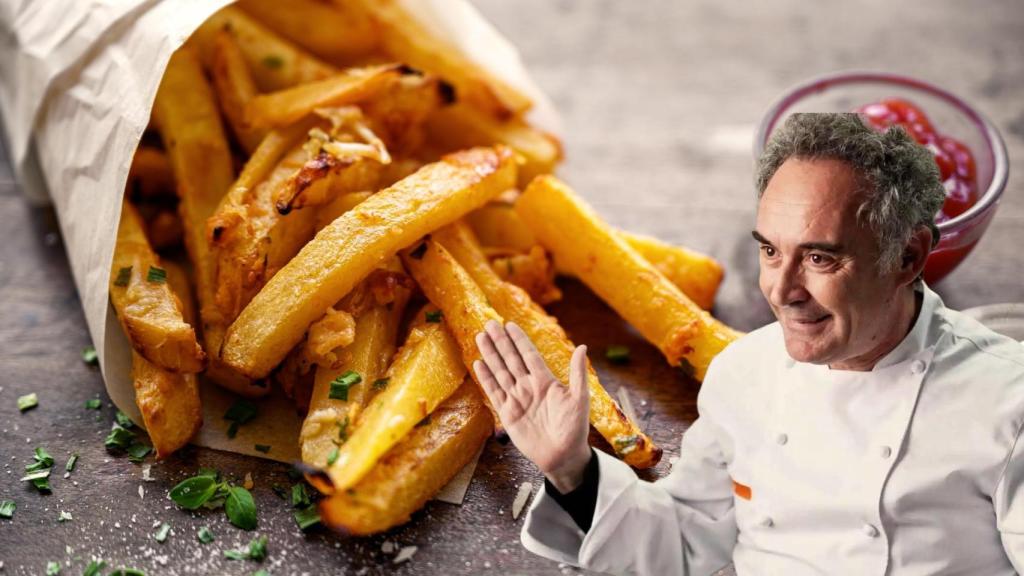 Ferran Adrià en un montaje de El Español