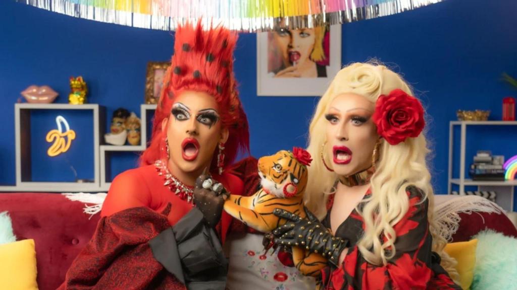 Samantha Ballentines y Jota Carajota en 'Sí, lo digo'.