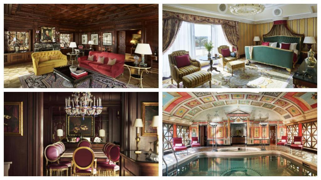 La suite presidencial del hotel Principe Di Savoia.