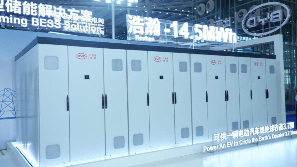 Sistema de almacenamiento de energía Haohan de BYD