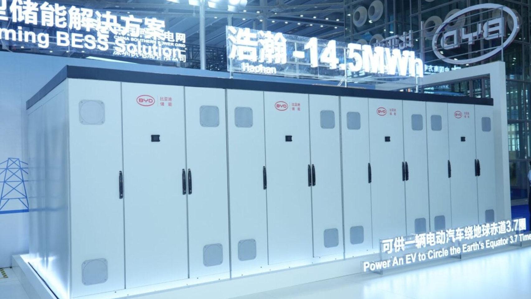 Sistema de almacenamiento de energía Haohan de BYD