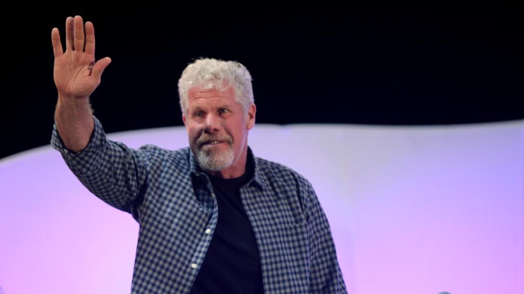 El actor estadounidense Ron Perlman.