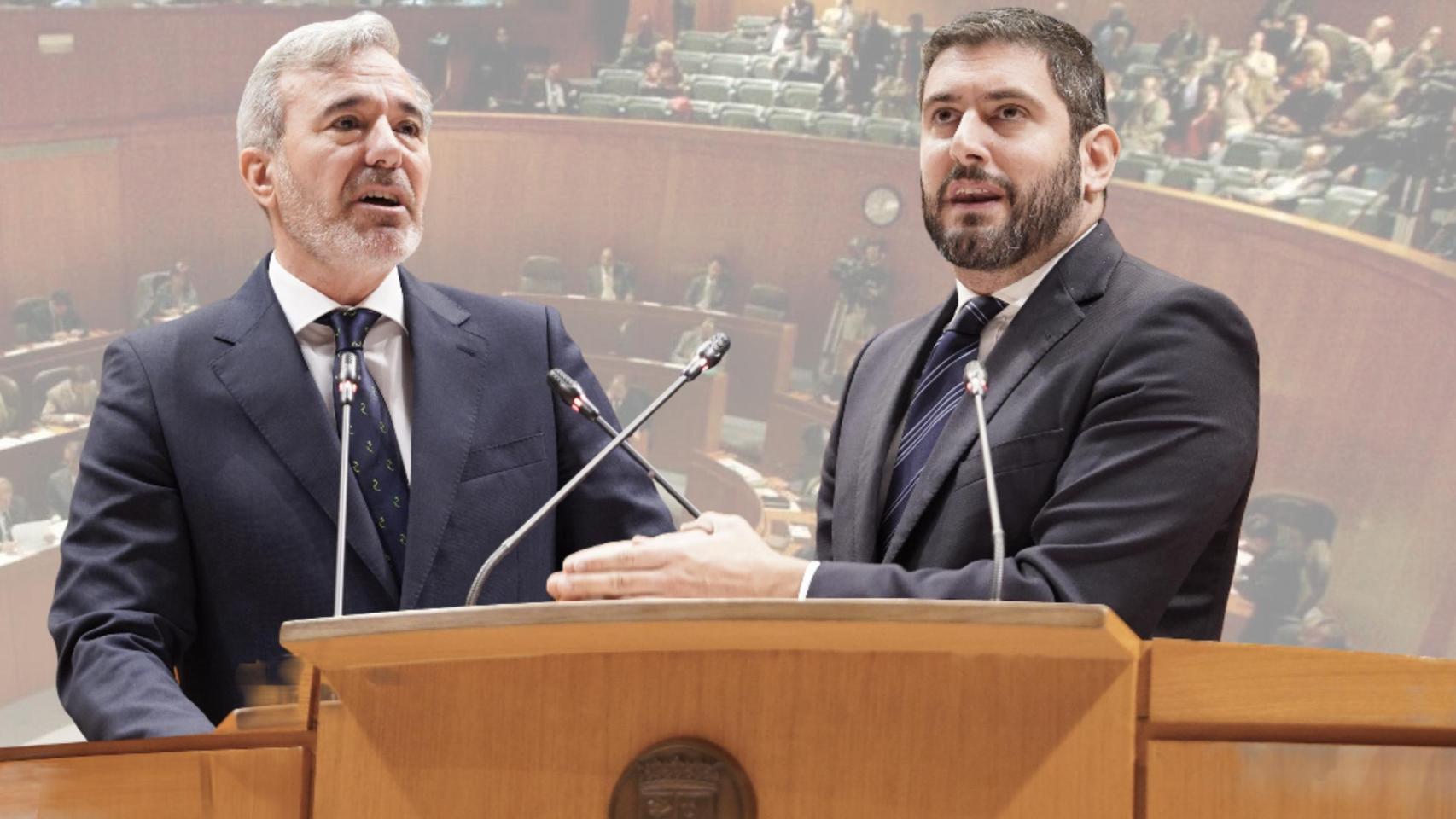 Azcón y Nolasco, en el debate sobre el estado de la Comunidad.