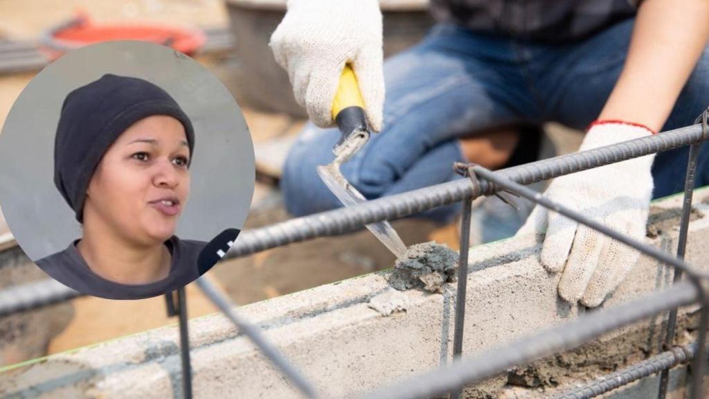 La historia de Sara inspira a otras migrantes a dejar el trabajo doméstico y probar suerte en la construcción.