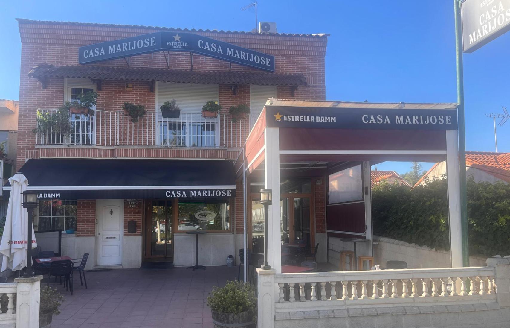 El exterior del restaurante Casa Marijose