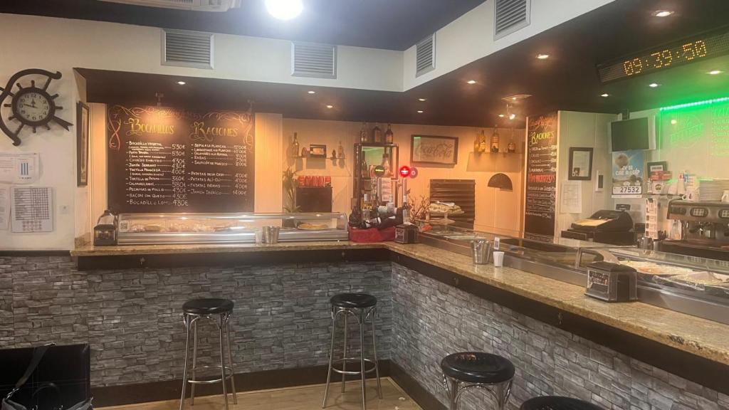 Una imagen del interior del restaurante